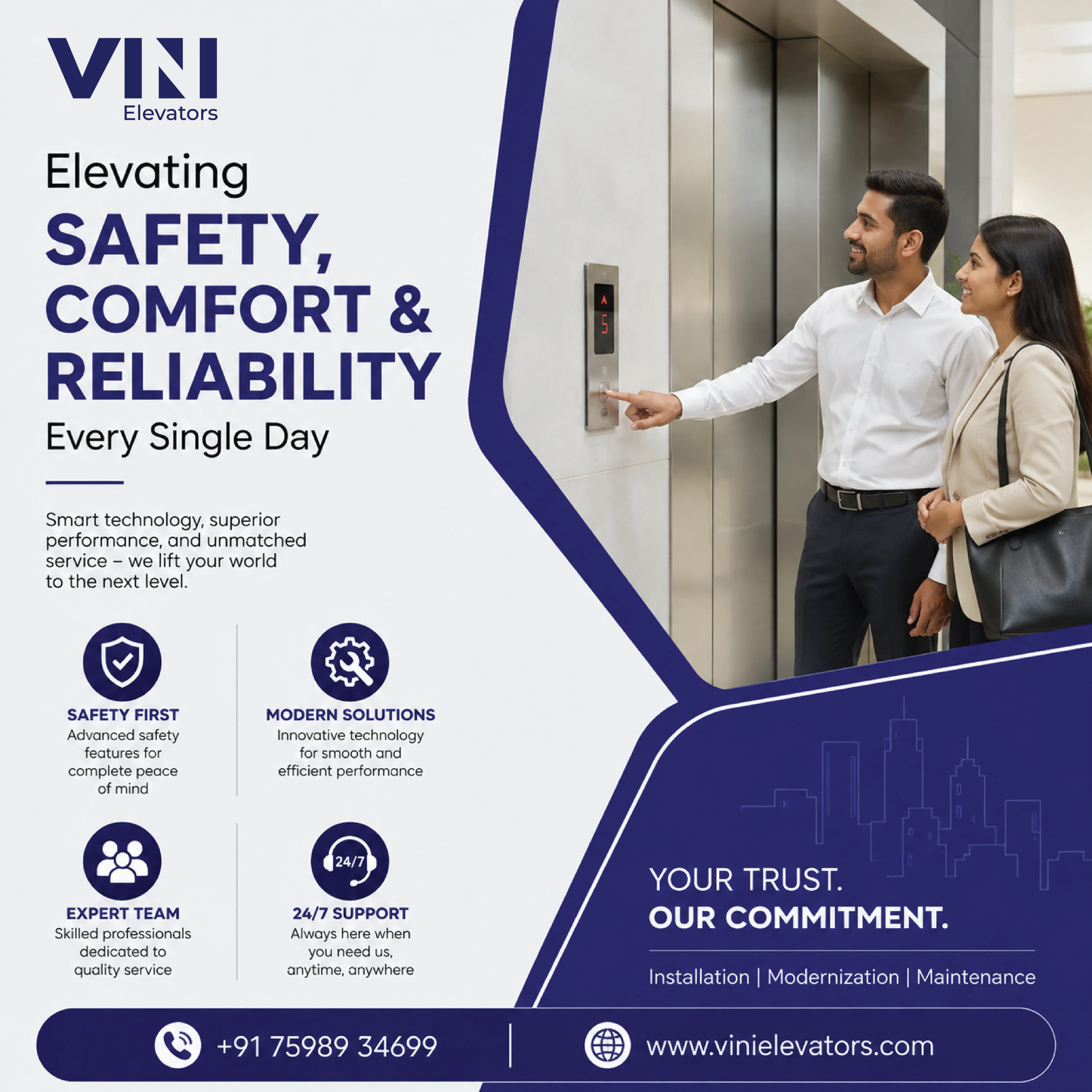 Elevating Safety, Comfort & Reliability: Why Modern Elevator Solutions Matter