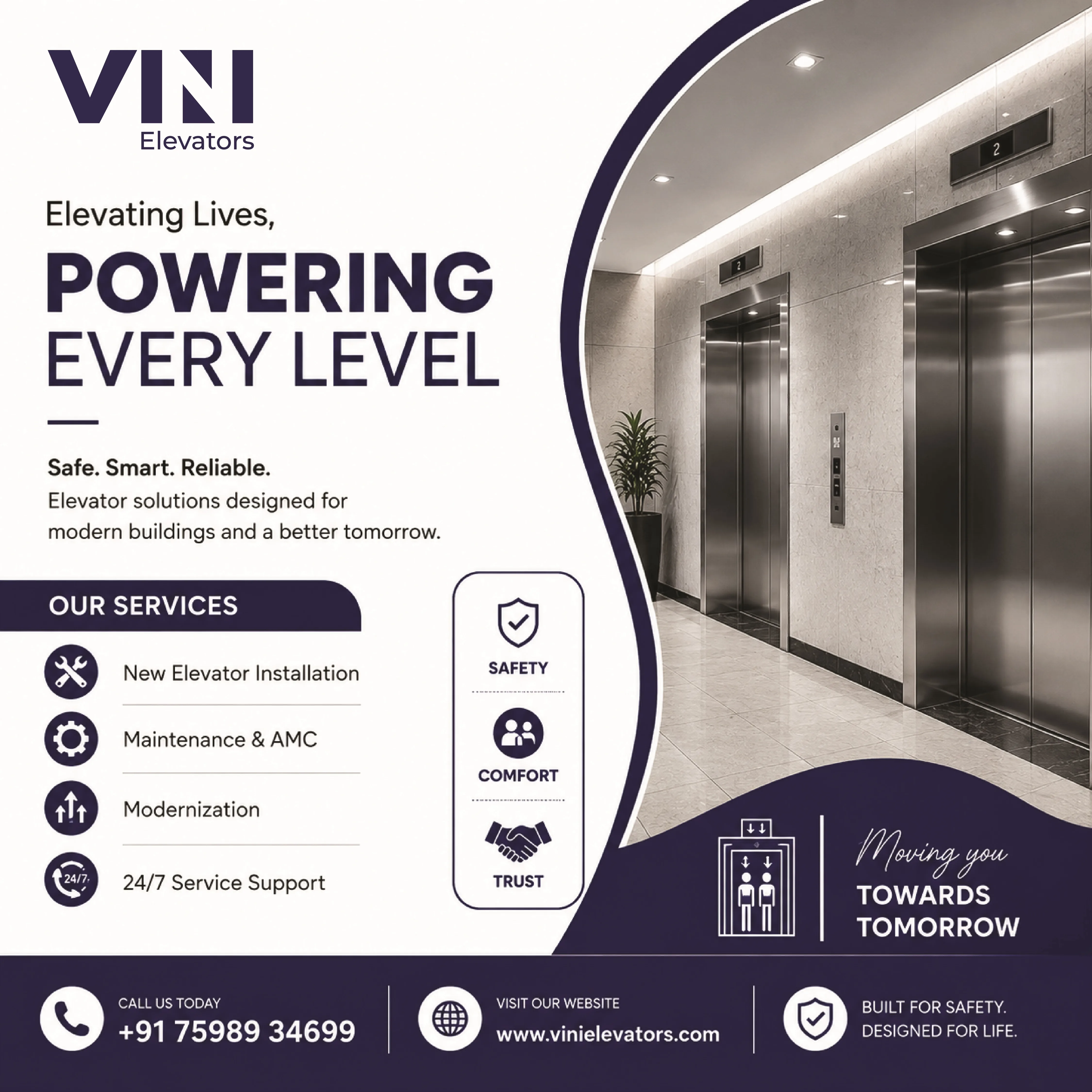 Why Modern Elevators Are Essential for Smart Buildings | VINI Elevators