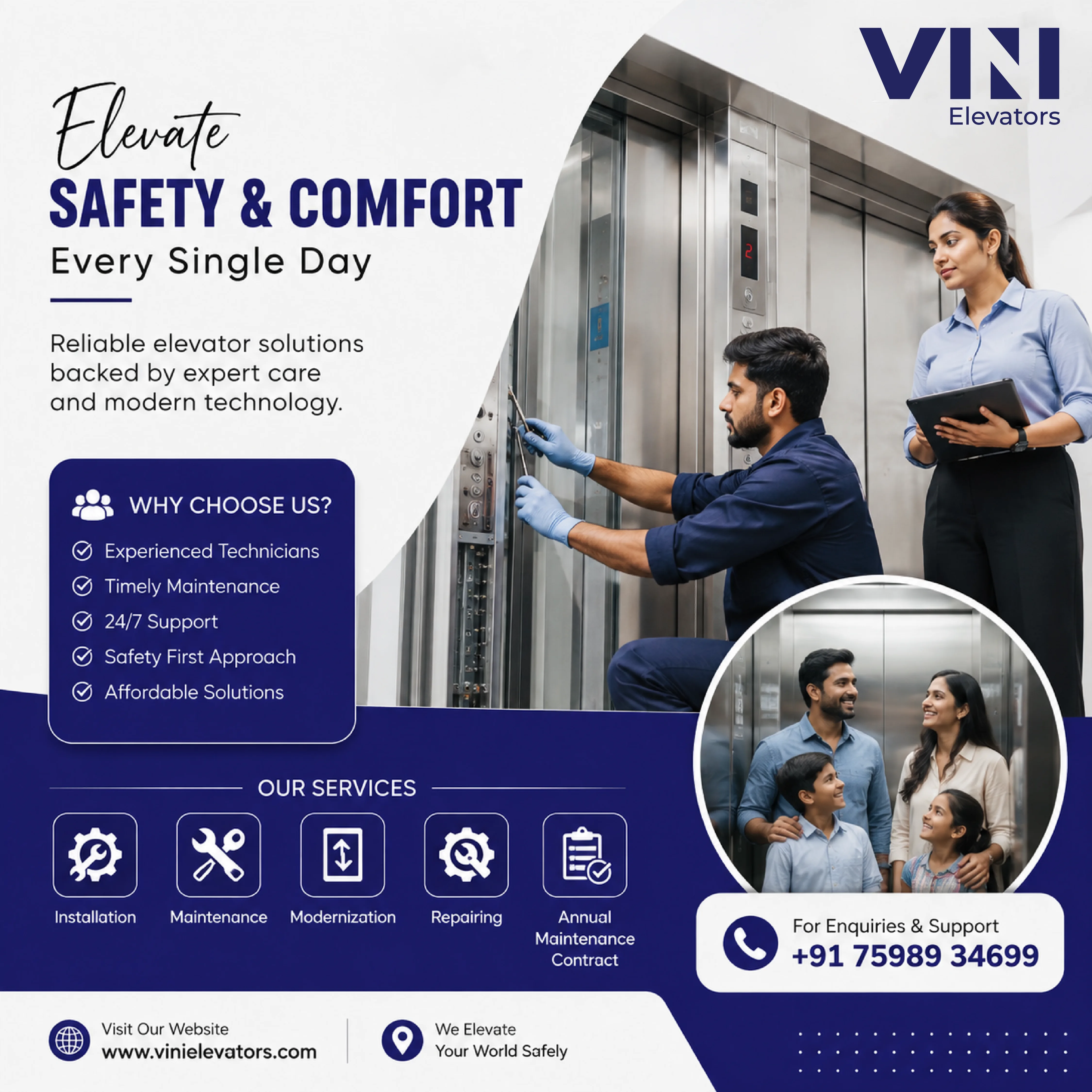 Why Safety, Comfort & Smart Technology Matter in Modern Elevators